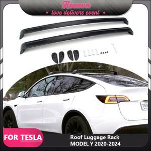 자동차 루프 랙 가로바 Tesla Model Y 용 알루미늄 합금 크로스 바 모델 수화물 캐리어 차량용