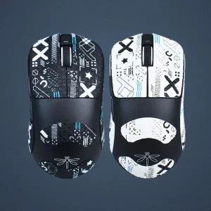 잠자리마우스스티커 게임 마우스 그립 테이프 스케이트 수제 스티커 VGN 잠자리 F1 프로 맥스용 미끄럼방지