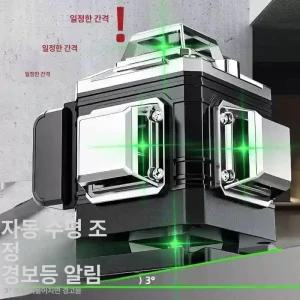 레이저레벨기 12라인 줄자 레벨기 리모콘