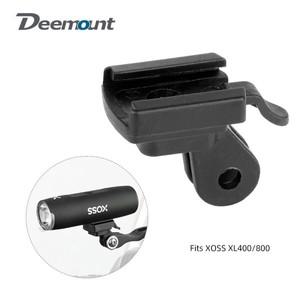 XOSS XL400 800 용 어댑터 GOPRO호환 발 방향 전환 가능 자전거 헤드 라이트 스탠드 핸들 바 스템 포크 헬