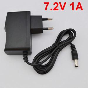 1PCS 고품질 7.2V 1A 폴리머 리튬 배터리 충전기7.2 전원 어댑터 충전기 듀얼 IC DC 5.5mmx2.1mm EU 플러그