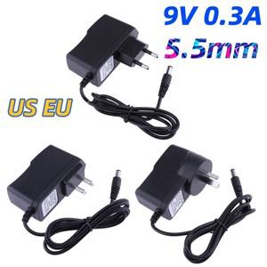 AC DC 전원 어댑터 컨버터 센터 네거티브 9V 300mA 5.5x2.5mm