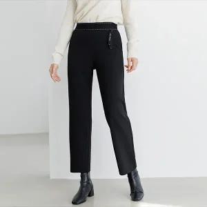 [데드라](88size)툴배색테잎일자팬츠 PTE4038_DC