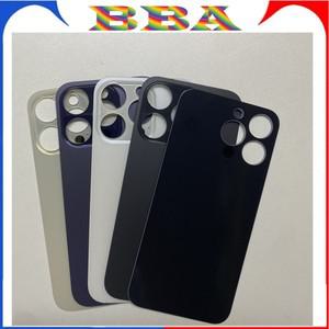 1PCS Unibody OEM 큰 구멍 뒷면 커버 유리 Iphone 11 12 13 14 Pro Max 교체 후면 도어 하우징