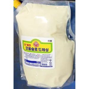 코울슬로드레싱 오뚜기 3K액상소스 재료 양배추 마요네즈 대용량 업소용 식당용 다용도샐러드 마요
