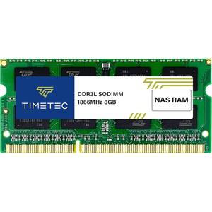 타임텍 8GB DDR3L / DDR31866MHz PC3L-14900 PC3-14900 비ECC 언버퍼링 1.35V 1.5V CL13 2Rx8 듀얼 랭크 204 핀 SODIMM 노트북 PC 컴퓨터 메모리 RAM 모듈 업그레이드(8GB)