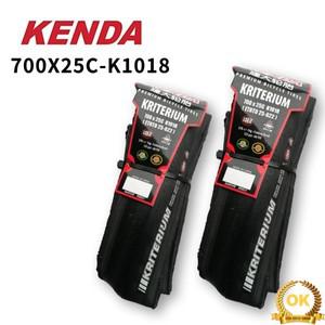 2PCS KENDA K1018 700x25C 도로 자전거 클린처 접이식 자갈 타이어