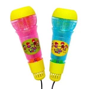 [셀러에이드]4개 아이돌LED에코마이크 마이트 장난감마이크 에코마