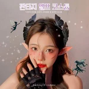[별별창고] 엘프 할로윈 분장 크리스마스 졸사 코스튬 복장 팅커벨 남친 이벤트 공주 졸사컨셉 졸업사진