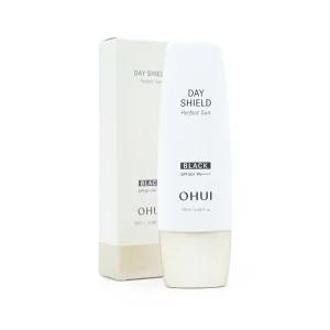 오휘 데이쉴드 퍼펙트 선 블랙 선크림 50ml 썬크림 메이크업 베이스 겸용