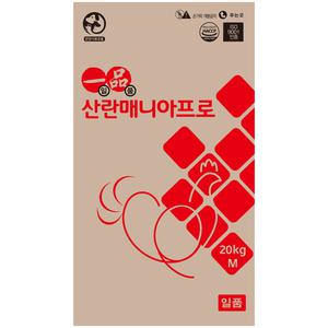 한일 닭사료 산란매니아프로 20kg 산란용 병아리 닭모이