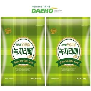 대호 까르페 녹차라떼 500g 2개그린티라떼 녹차음료