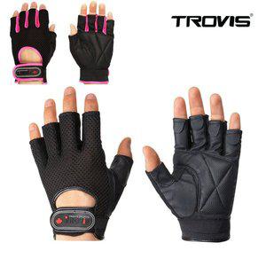 [트로비스]헬스장갑TS4000  손목보호헬스장갑 스포츠장갑 반장갑