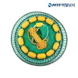 핸들 바다 부력망 고기방 어망 로프 포함 45cm