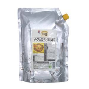 백설 다담 고깃집 된장찌개양념 2kg