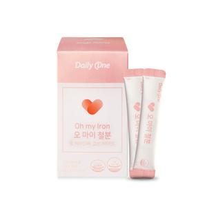 오마이 철분 30포 비헴철 철분 엽산 비타민B 함유