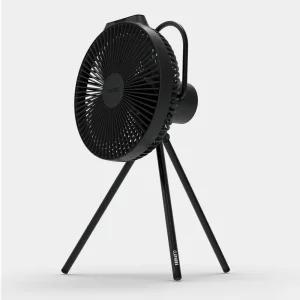 크레모아 팬 V1040 블랙 무선 캠핑 써큘레이터 타프팬 탁상용 소형 충전식 BLDC 저소음 선풍기