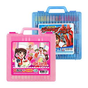 officeseller 동아 캐릭터 크레파스 [55색세트]