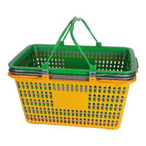 HD 사각 쇼핑바구니 (특대) 마트 플라스틱 적층 장바구니