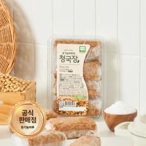 유기농마루의 청국장 200g x 4개 / 100% 국내산 유기농 백태
