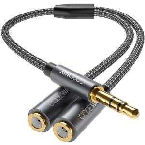 코드웨이 3.5 AUX 이어폰분배기 Y잭 이어폰 연장선