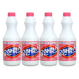 유한락스 후로랄 1L 4개 욕실 청소 살균 소독 세정 표백