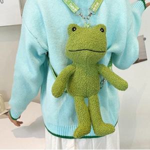 아이돌 귀여운 토드백 백팩 크로스백 개구리 인형 가방