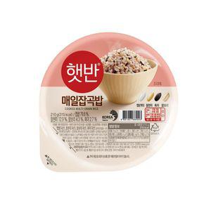 햇반 매일 잡곡밥 210g x 36개