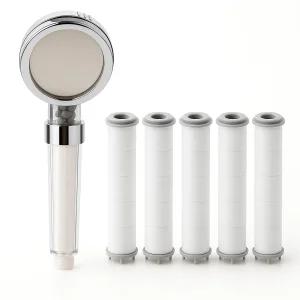 [비블럭] 마이크로 3중 필터 샤워기 여행용 소독 피부미용