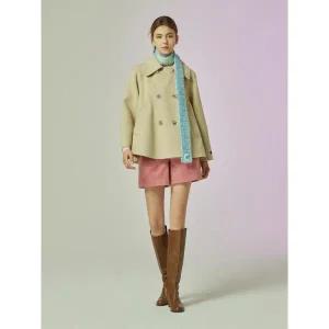 [롯데백화점]씨씨콜렉트 라글란 핸드메이드 하프코트 (C234MSG506)