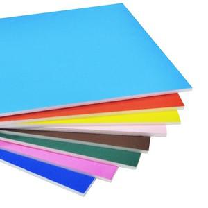 2절 칼라 우드락 5T C16 빨강 600-900mm