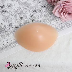 Anosfit by 속구닷컴  부분절제형 실리콘인조가슴  75그램 유방암 브래지어전용  수술 환자용 인조유방 써지속옷용