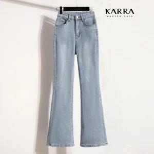 [카라]KARRA (77까지)지젤세미부츠데님팬츠_A4S1179