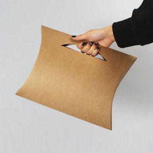 팬시트리 크라프트 납작박스 손잡이 25.5x19.5x6cm 5매