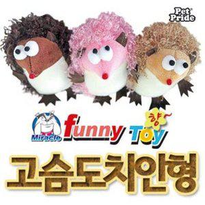 애완용품 미라클 고슴도치 삑삑이 인형 1개 색상랜덤