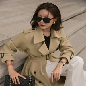 [다바걸][DB made] 브라스트렌치코트