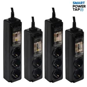 국산 4000W 블랙 고용량 멀티탭  / 누전차단 과부하차단 에어컨 건조기 대용량 컬러 멀티 콘센트 2구 3구 전자제품 사무용품 전기용품 헤어 드라이기 에어프라이어 전자레인지