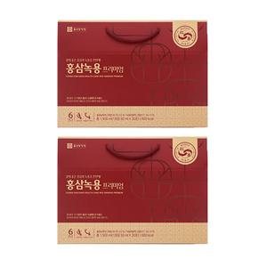 종근당건강 홍삼녹용 프리미엄 30포 50ml 2박스