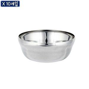 [기타]스텐 ORRYZHEP 합뱅이(10개입) 국그릇 스텐대접 식당국그릇