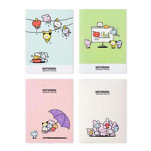 등 스프링 부품 노트 공책 유선 BT21