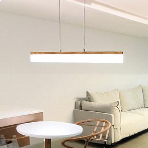 헤이즈 펜던트 식탁등 LED 20W 850mm 오크 주방등
