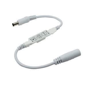 LED 조광기 12-24V 6A 디머 DC 버튼식 케이블 스위치 밝기 조절 제어 dimmer