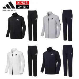 아디다스 컴뱃스포츠 마샬아츠 니트 트레이닝복 세트 TR140II JS-1 트랙탑