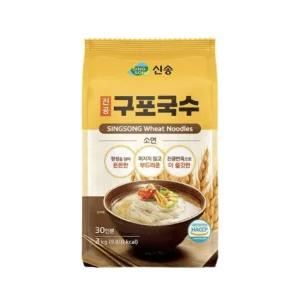 진공 구포국수 소면 3Kg 대용량 업소용
