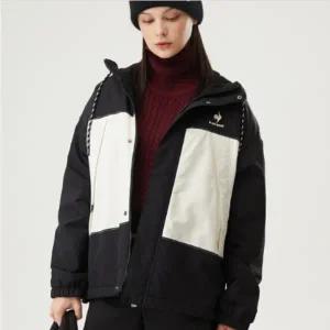 [롯데백화점]르꼬끄 공용 리버시블 듀스 자켓 QP123LJK11_BLK