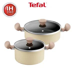 [테팔] 데이지 인덕션 냄비 2종(양수20+전골24) 