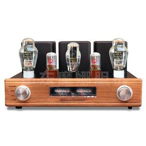 Nobsound 6P15 EL84 블루투스 진공관 빈티지 우드 뮤직 파워 엠프