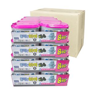 물먹는하마 참숯 제습제 옷장용 습기제거제 32입(박스)