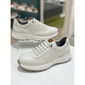 [여주점][미소페][미소페] 남성 발등 밴드끈 인솔쿠션 4cm굽 스니커즈(2color)722510012 아이보리