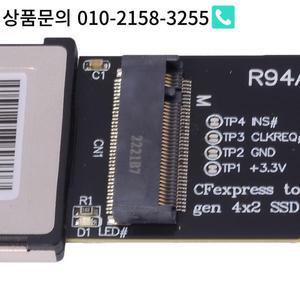 CFexpress B 타입 PCIe4.0 x2 익스텐션 케이블 XBOX CH SN530 니콘 캐논 파나소닉용 M.2 NVMe 2230 SSD 확